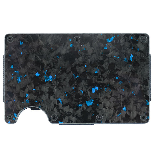 Card Wallet - Blue Marble